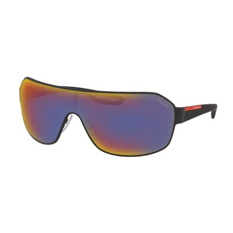 prada sport lifestyle black sunglasses ps 52qs|Lens: Black Prada Linea Rossa Active Sunglasses .